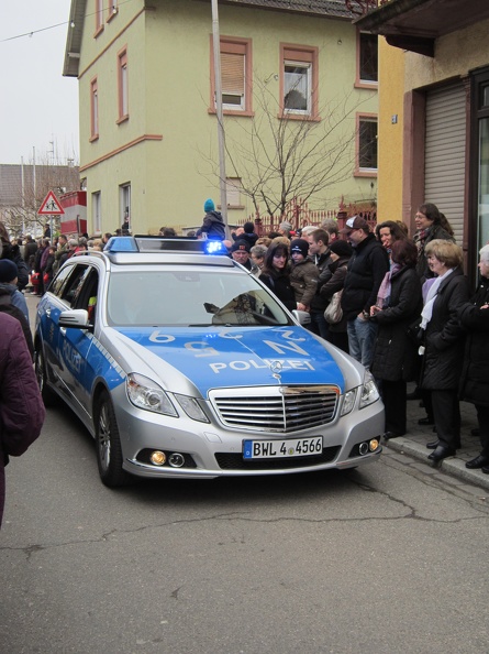 Mercedes Police Car.JPG